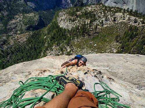 I sin fritid bruger Adrian meget tid på bouldering, der er klatring på klatrevægge uden brug af sikkerhedsreb, karabiner etc. Sammen med en gruppe venner rejser han hvert år til Fontainebleau uden for Paris, hvor der er et stort bouldering-område. Han har også klatret i USA blandt andet på Half Dome-klippen i Yosemite nationalparken.