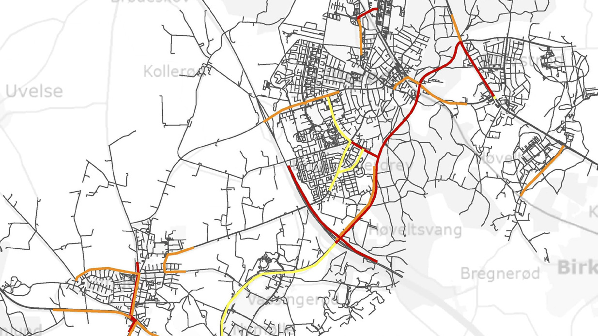Fremkommelighedsanalyse for Allerød Kommune