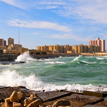 The Coast Of Alexandria Egypt Photo Shutterstock 74250142