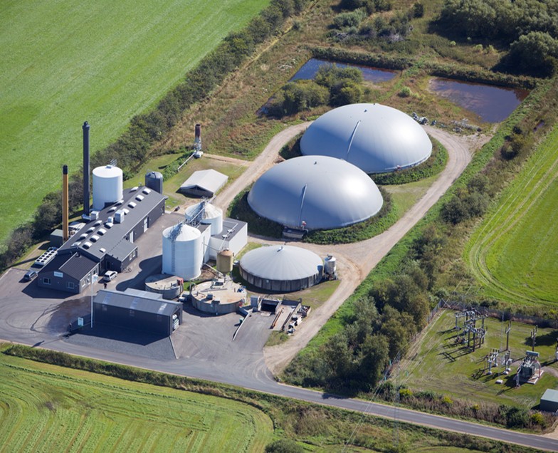Biogas plant in Filskov