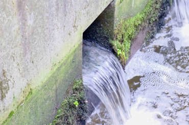 Udløb fra renseanlæg.