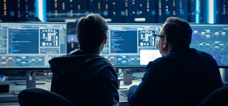 Machine Learning Stockfoto