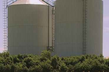 Biogasplant At Sarslev
