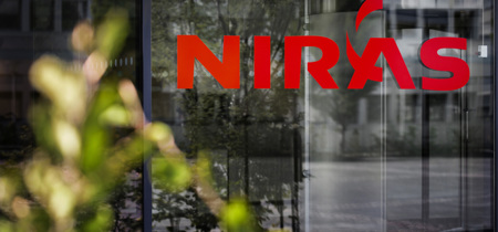 NIRAS Logo At Headquarters Allerod NS 00160 Photo Jon Nordahl